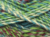 Vert, turquoise, marron, crème