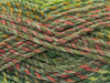 Nuances de vert, rose, or