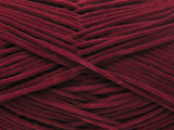 Ice Yarns Nubuck Chenille – Rouge rubis – 100 % microfibres