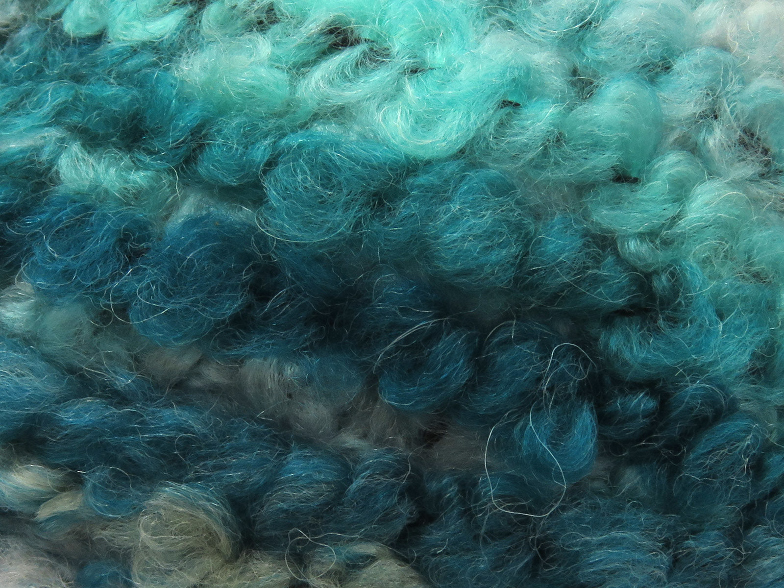 Turquoise Shades Cream Shades Wool Knitting Yarn Fast Shi