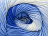 Blanc, nuances de bleu
