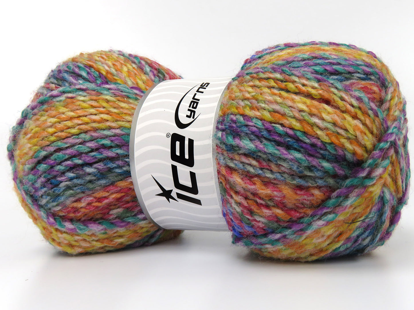 Lot of 4 x 100gr Skeins Ice Yarns ESTRELLA Yarn Red Gold Green Purple Yellow