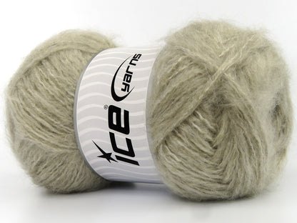 Lot of 4 x 100gr Skeins Ice Yarns EDGEFIELD Hand Knitting Yarn Light Camel