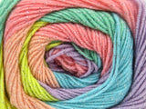 Ice Yarns Magic Glitz – Gökkuşağı 2 – %95 Akrilik, %5 Simli Lurex