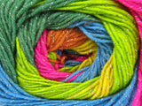 Ice Yarns Magic Glitz – Gökkuşağı 3 – %95 Akrilik, %5 Simli Lurex