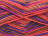 Nuances de rose, marron, nuances de violet