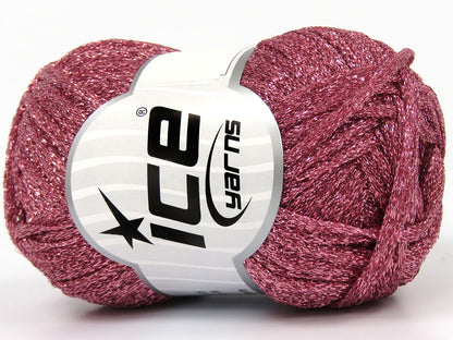 Lot of 4 Skeins Ice Yarns HALLEY Hand Knitting Yarn Pink