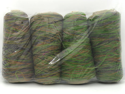 Mixed Lot Multicolor Ribbon Chain Cone fnt2-80601