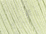 Ice Yarns Namasté Glitz – Crème foncée, argent – 84 % polyester, 16 % lurex métallisé