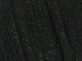 Ice Yarns Namasté Glitz – Noir, Vert – 84 % polyester, 16 % lurex métallisé