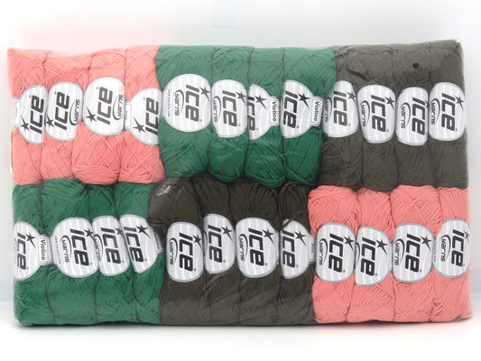 Mixed Lot Multicolor Violino Yarns - Fettuccia Fine Yarns