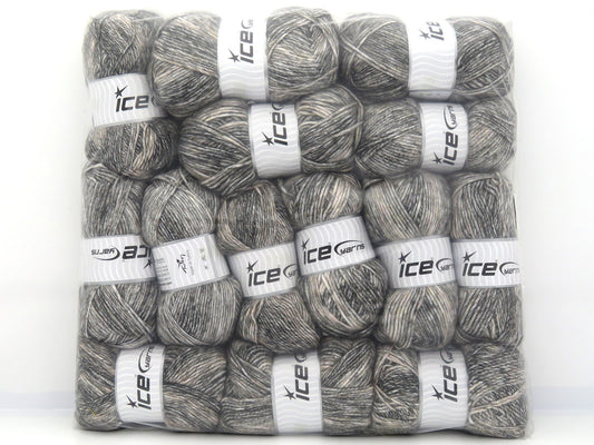 Mixed Lot Multicolor Winter Yarns