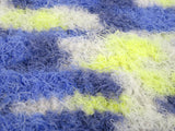 Ice Yarns Cakes Mars – Blue Shades, Yellow – 40% Viscose, 30% Wool, 30% Polyamide