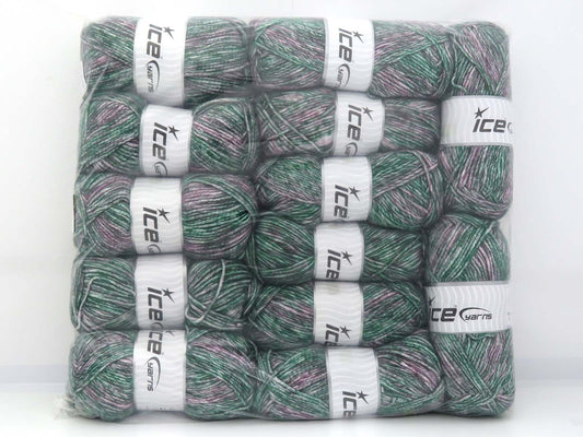 Mixed Lot Multicolor Winter Yarns