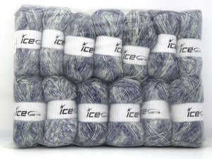 Mixed Lot Multicolor Winter Yarns