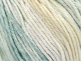Ice Yarns Mona Lisa – Tonos de Crema, Verde, Blanco – 100 % Algodón