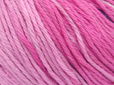 Ice Yarns Mona Lisa – Tonos de Rosa, Lila Claro, Blanco – 100 % Algodón