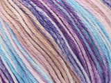 Ice Yarns Mona Lisa – Turquesa, Tonos de Morado, Tonos de Rosa, Blanco – 100 % Algodón