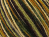 Ice Yarns Wool Varicolor Worsted – Brown Shades, Gold, Green, Maroon – 25% Wool, 75% Acrylic