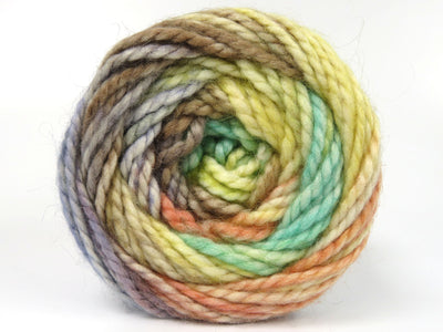 2 balls in pack / Yellow, Green, Salmon, Blue, Purple