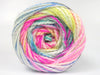 Ecru, Yellow, Fuchsia, Blue, Green, Purple