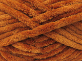 Ice Yarns Chenille Superbulky – Kahverengi – %100 Mikrofiber