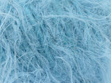 Ice Yarns Merino Pelz Kammgarn – Türkis – 40 % Superwash-Merinowolle, 60 % Polyamid