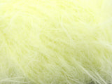 Ice Yarns Merino Pelz Kammgarn – Hellgelb – 40 % Superwash-Merinowolle, 60 % Polyamid