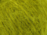 Ice Yarns Merino Pelz Kammgarn – Olivgrün – 40 % Superwash-Merinowolle, 60 % Polyamid