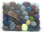 Mixed Lot Multicolor Self Striping Leftover Yarns fnt2-83046