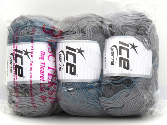 Mixed Lot Multicolor Mirage Color Yarns fnt2-83076