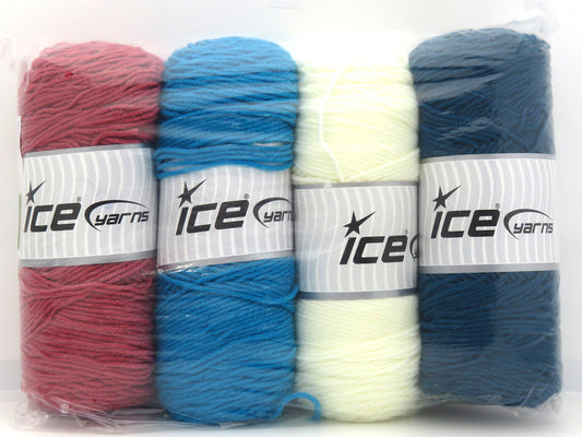 Mixed Lot Multicolor Saver Yarns fnt2-83122