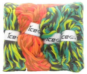 Mixed Lot Multicolor Superbulky Winter Yarns fnt2-83219