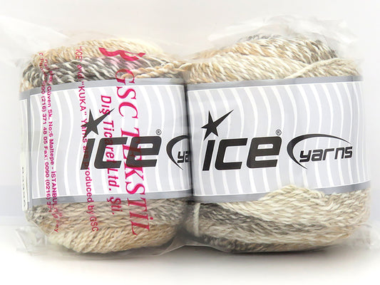Mixed Lot Multicolor Self Striping Yarns fnt2-83326