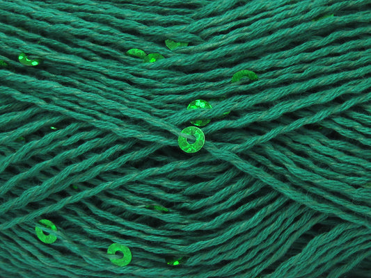 Natural Cotton Light Paillette