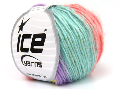 Panorama Mint Green, Yellow, Light Salmon, Lilac fnt2-83362