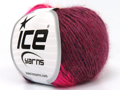 Panorama Purple, Burgundy, Pink, Light Salmon fnt2-83363
