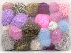 Leftover Fancy Yarns Mixed Lot fnt2-83414