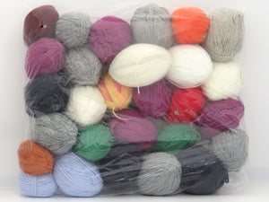 Leftover Winter Yarns Mixed Lot fnt2-83429