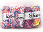 Mixed Lot Multicolor Boucleron Chain Yarns fnt2-83449