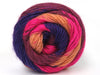 Violet, bordeaux, rose, saumon clair