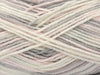 Rose pâle, blanc, gris clair