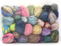 Mixed Lot Multicolor Self Striping Summer Leftover Yarns fnt2-83692