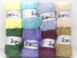 Mixed Lot Multicolor Chenille Baby Yarns fnt2-83896