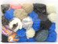 Mixed Lot Multicolor Soft Leftover Yarns fnt2-83903