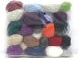 Mixed Lot Multicolor Plain Leftover Yarns fnt2-83911