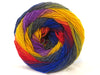 Azul, Gris, Rojo, Amarillo