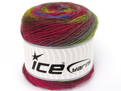 Magic Wool De Luxe Green Shades, Pink, Burgundy, Blue fnt2-84060