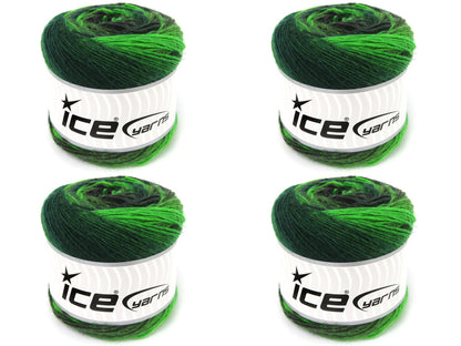 Magic Wool De Luxe Green Shades, Black fnt2-84061