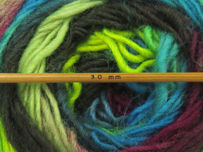Magic Wool De Luxe Green Shades, Turquoise, Maroon fnt2-84066
